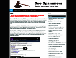 suespammers.net screenshot