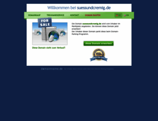 suessundcremig.de screenshot