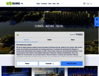suez.com screenshot