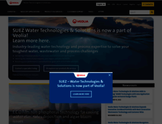 suezwatertechnologies.com screenshot