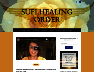 sufihealingorder.org screenshot