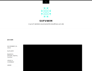 sufuwim.wordpress.com screenshot