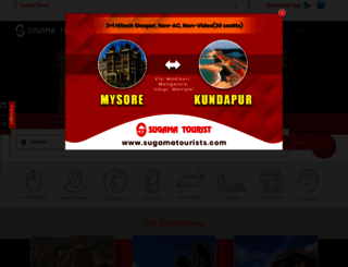 sugamatourists.com screenshot