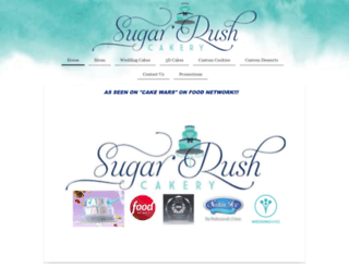 sugar-rush-cakery.com screenshot