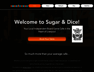 sugaranddice.co.uk screenshot