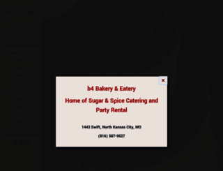 sugarandspicecatering.com screenshot