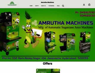 sugarcanemachines.com screenshot