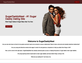 sugardaddiemeet.com screenshot