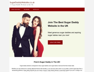 sugardaddywebsite.co.uk screenshot