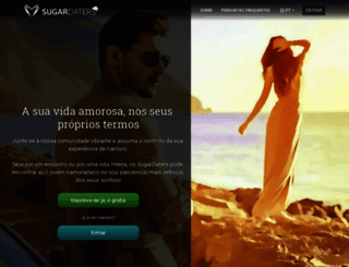 sugardaters.pt screenshot