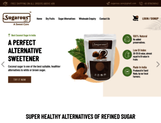 sugarous.com screenshot