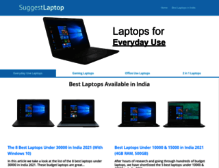 suggestlaptop.com screenshot