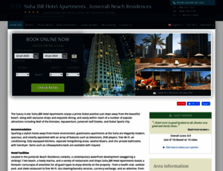 suha-hotel-apartments-dubai.com screenshot
