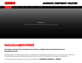 suhner.com screenshot