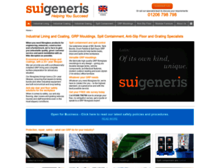 suigeneris.co.uk screenshot