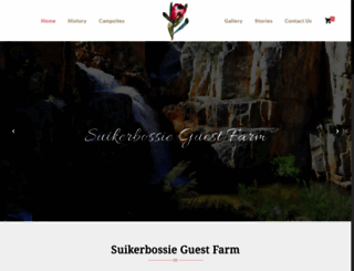 suikerbossieguestfarm.co.za screenshot
