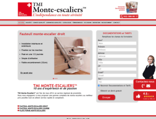 suisse-monte-escaliers.ch screenshot