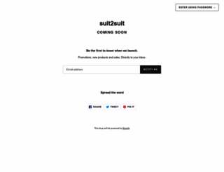 suit2suit.com screenshot