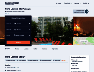 suite-laguna.antalyahotel.org screenshot