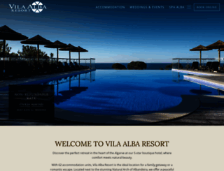 suitesalbaresort.com screenshot