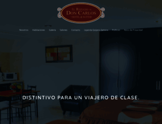 suiteselrefugiodedoncarlos.com screenshot