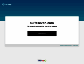 suiteseven.com screenshot