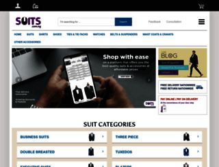suits.com.ng screenshot