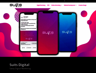 suitsdigital.com.au screenshot