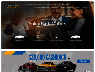 sukhibathmotors.com screenshot