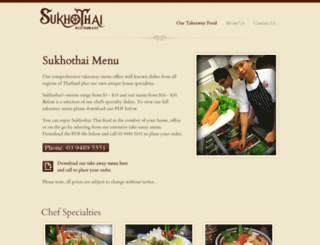 sukhothai.com.au screenshot