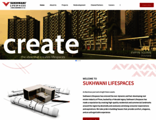 sukhwanilifespaces.com screenshot