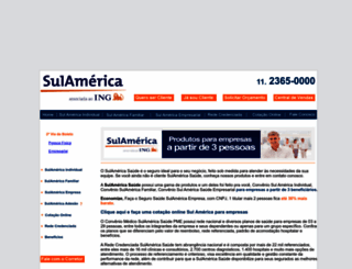 sulamericaconvenios.com.br screenshot