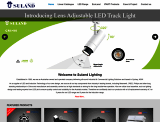sulandlighting.com.au screenshot