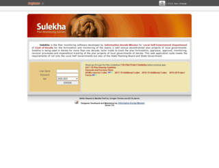 sulekha.lsgkerala.gov.in screenshot