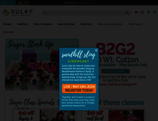 sulky.com screenshot