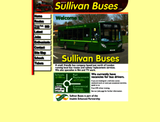sullivanbuses.co.uk screenshot