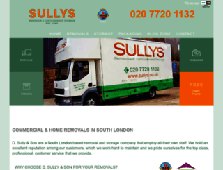 sullys.co.uk screenshot