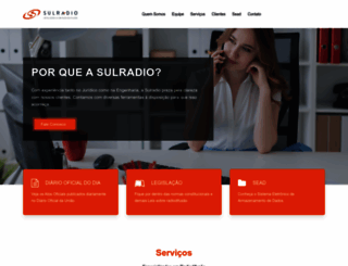 sulradio.com.br screenshot