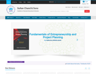 sultanchandandsons.com screenshot