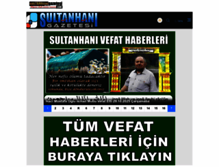 sultanhani.gen.tr screenshot
