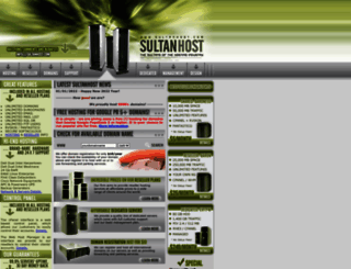 sultanhost.com screenshot