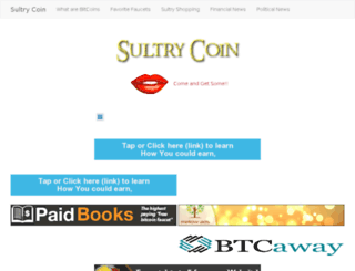 sultry.co.in screenshot