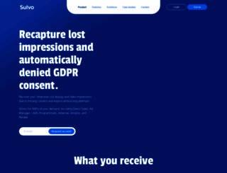 sulvo.com screenshot