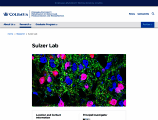 sulzerlab.org screenshot