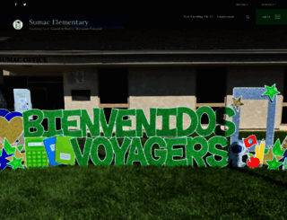 sumacelementary.org screenshot