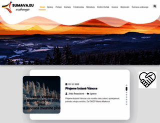 sumava.eu screenshot