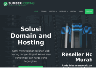 sumberhosting.co.id screenshot