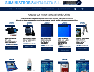 suministros-santagata.es screenshot