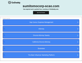 sumitomocorp-scao.com screenshot
