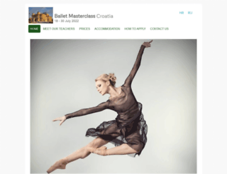 summer-ballet-croatia.com screenshot